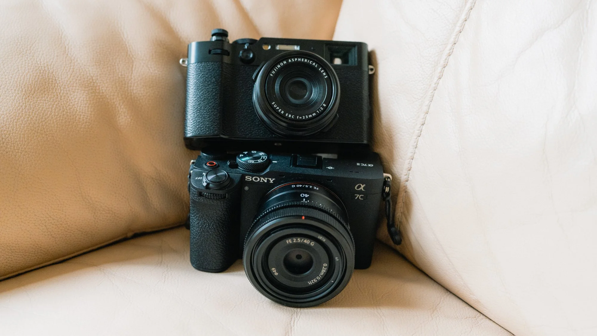 Fujifilm X100VI vs Sony A7CII / A7CR — Roman Fox